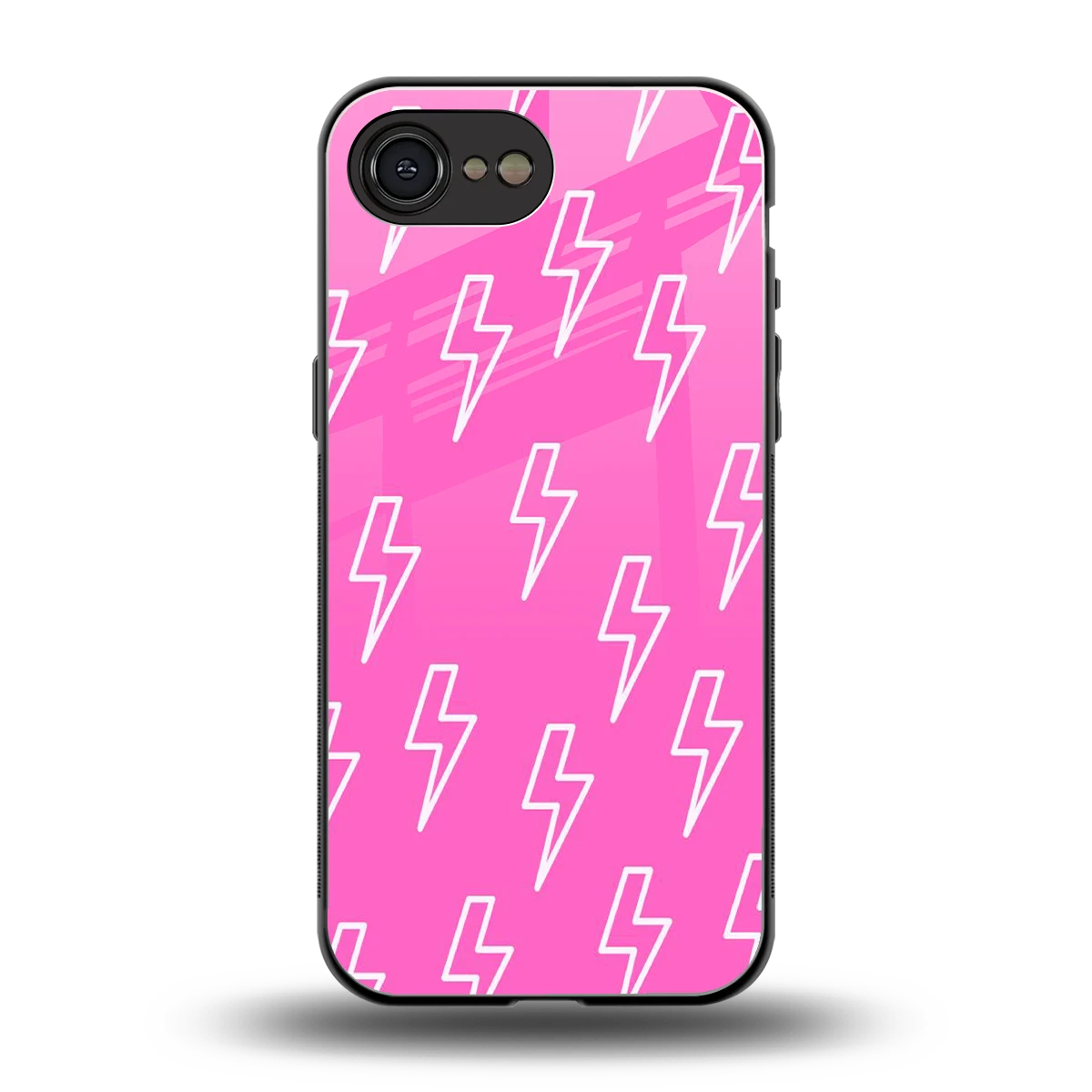 Lightning Pink back phone cover | glass case for iphone 16e