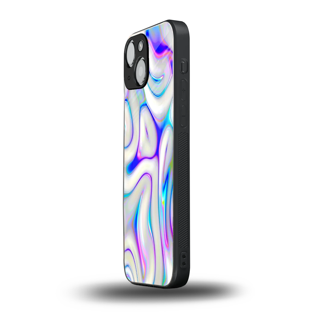 Lilac Drift iphone 13 mini mobile cover | shockproof glass phone case