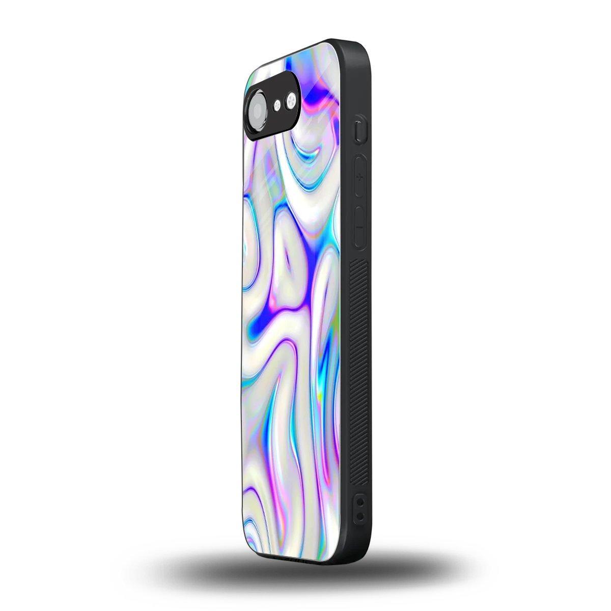 Lilac Drift iphone 16e mobile cover | shockproof glass phone case