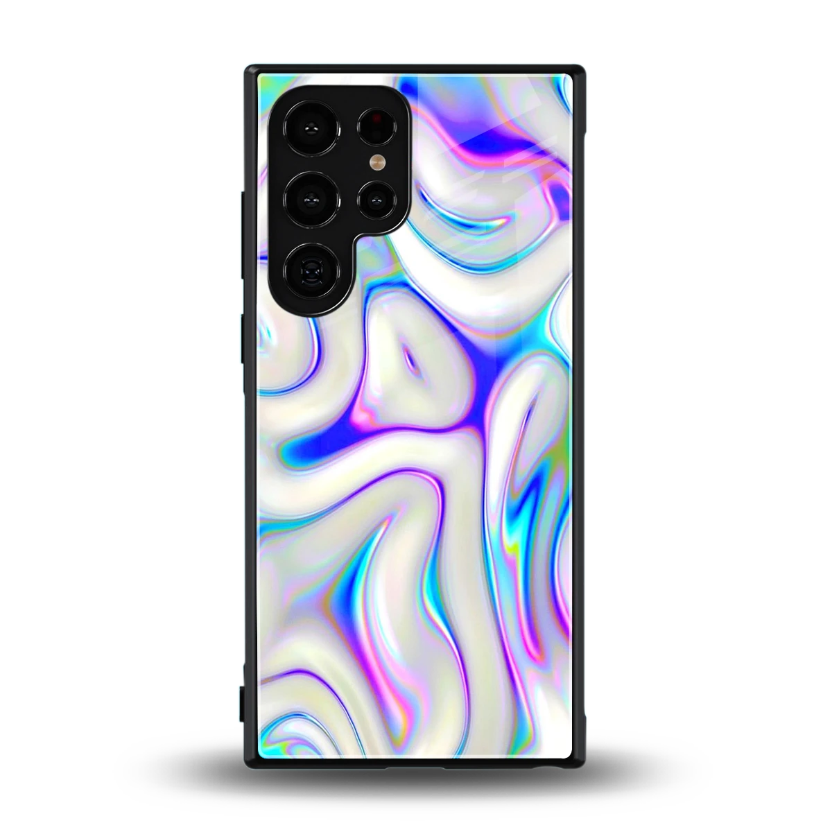 Lilac Drift back phone cover | glass case for samsung galaxy s24 ultra
