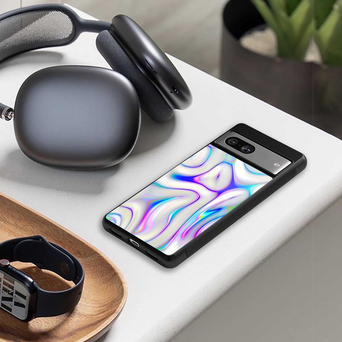Lilac Drift Phone Case for Iphone 16 | Glass Case
