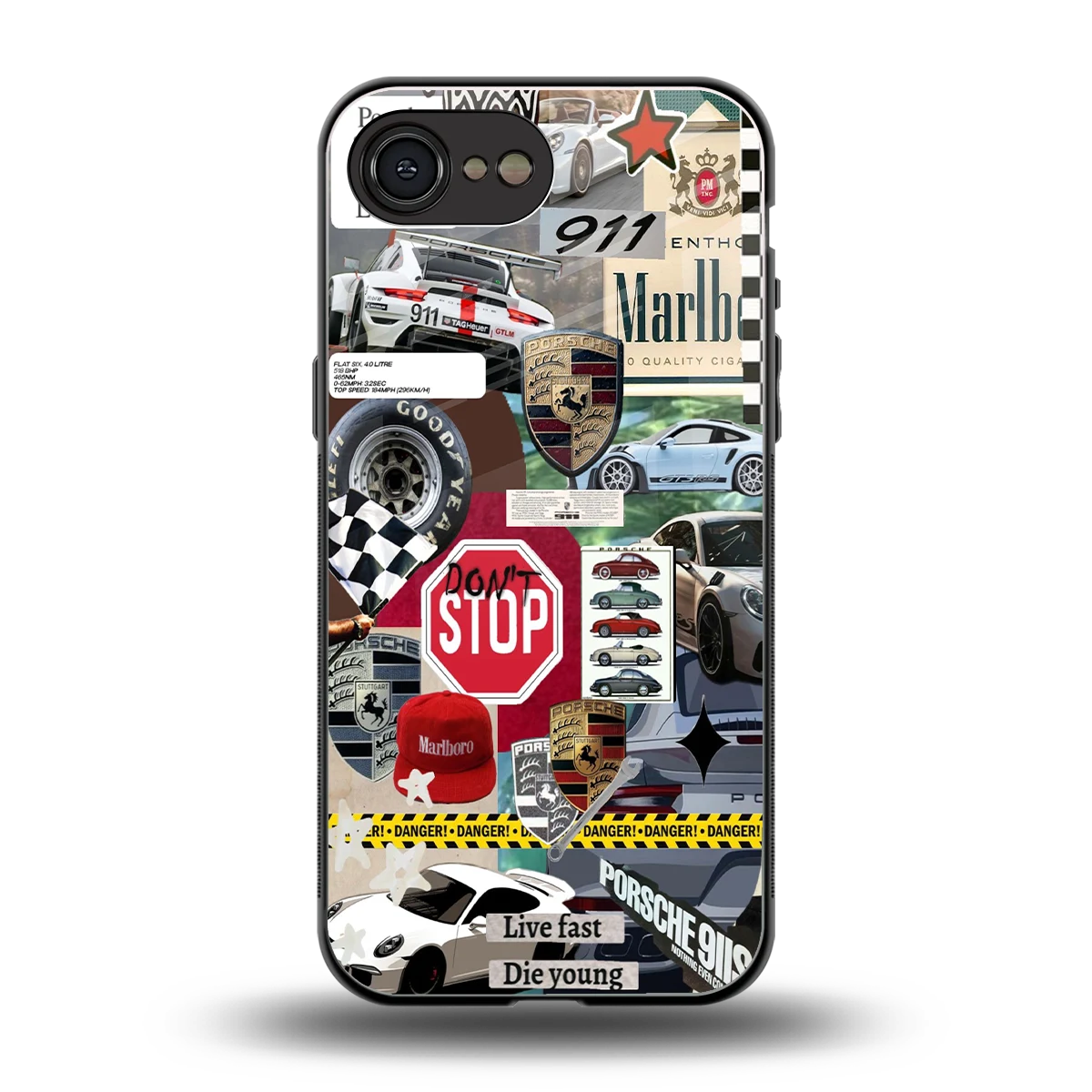 Limitless Ride back phone cover | glass case for iphone 16e