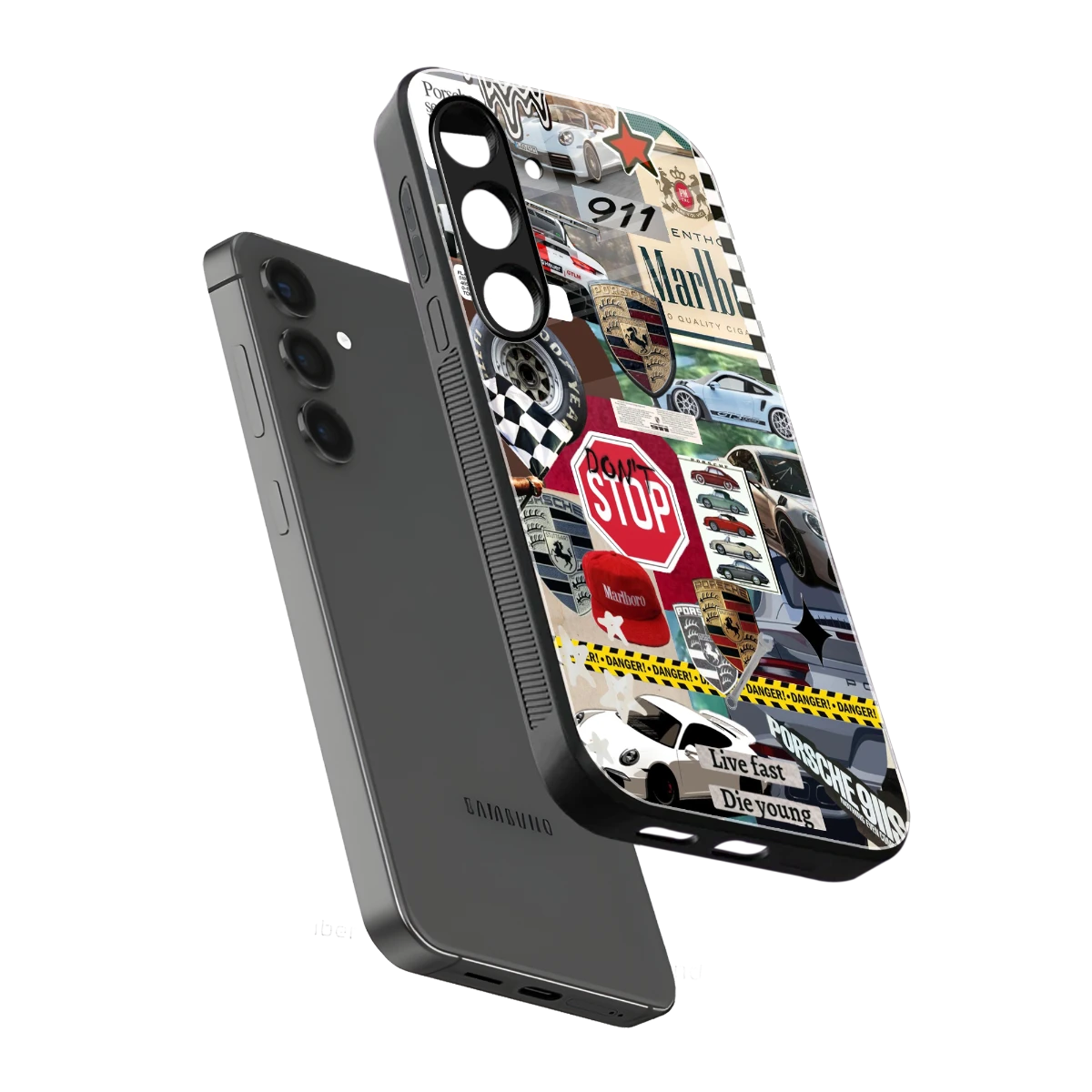 Limitless Ride sleek samsung galaxy s24 cover with tempered glass back and TPU edges