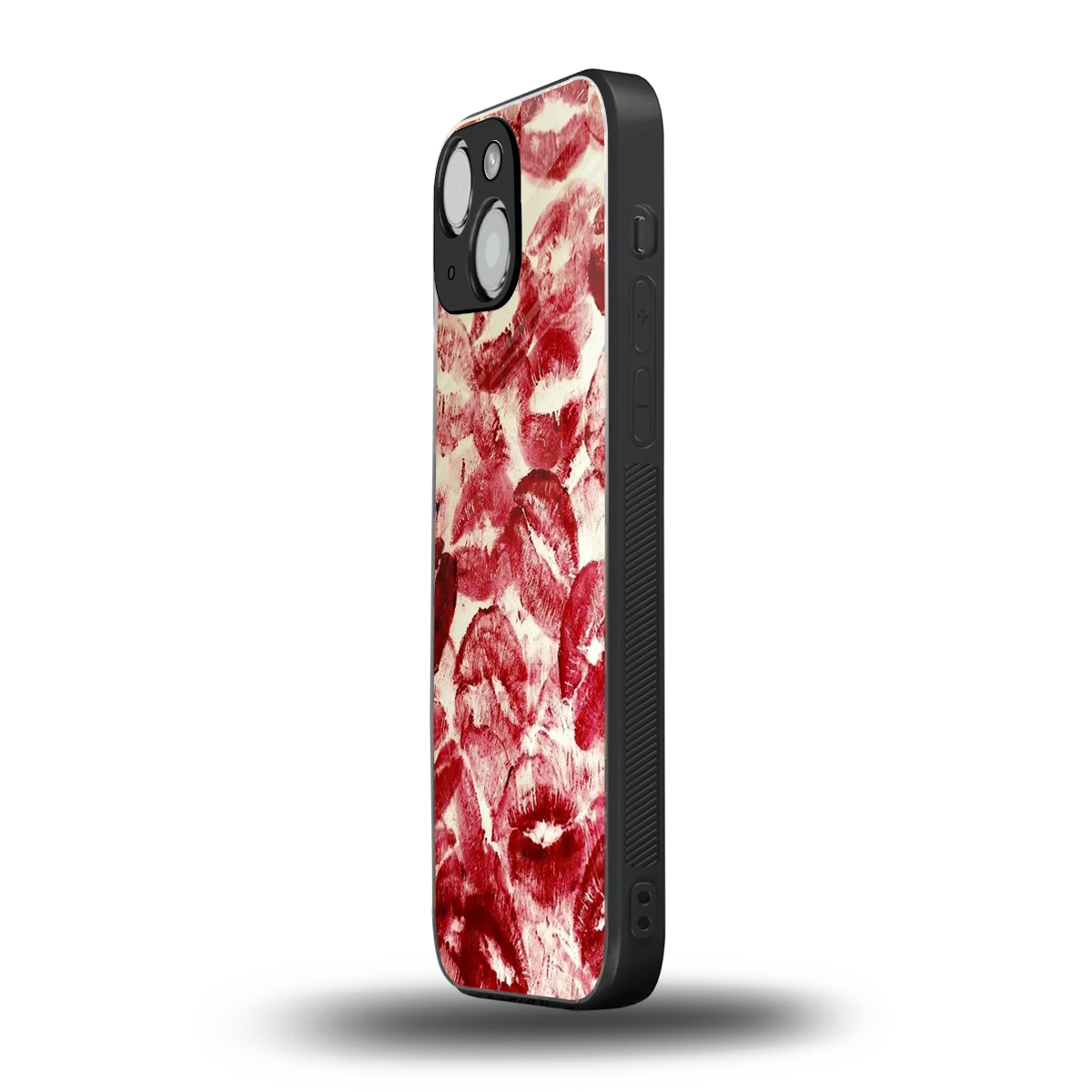 Lip Glam iphone 13 mini mobile cover | shockproof glass phone case