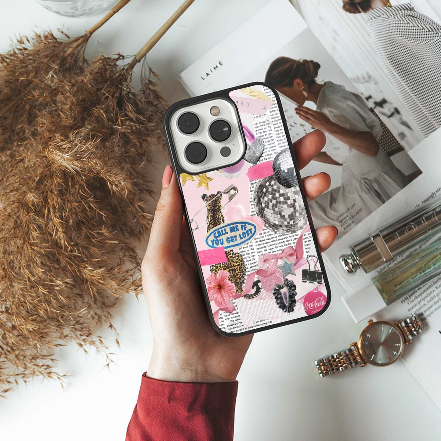 Lost Call Phone Case for Iphone 16 | Glass Case