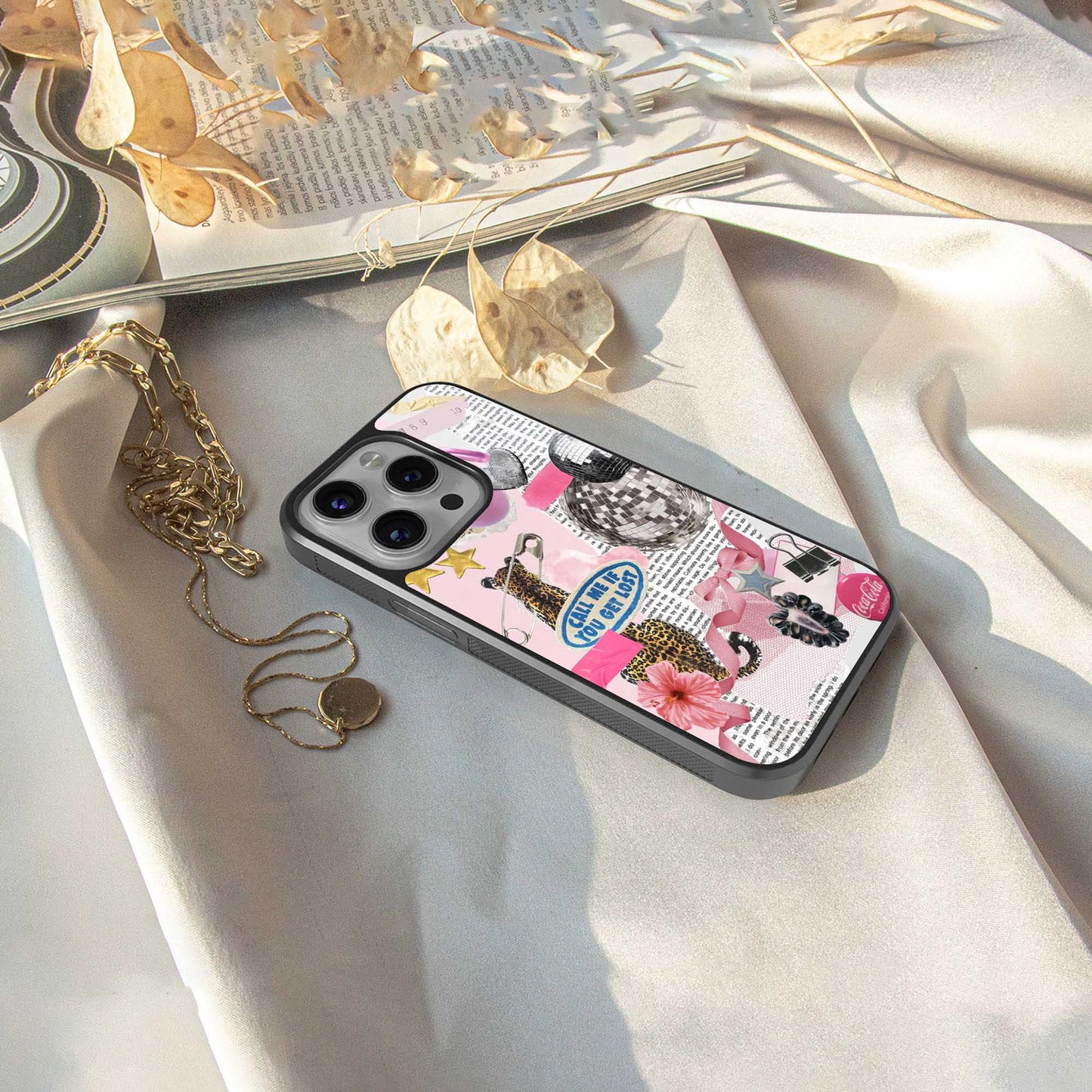 Lost Call Phone Case for Iphone 16 | Glass Case