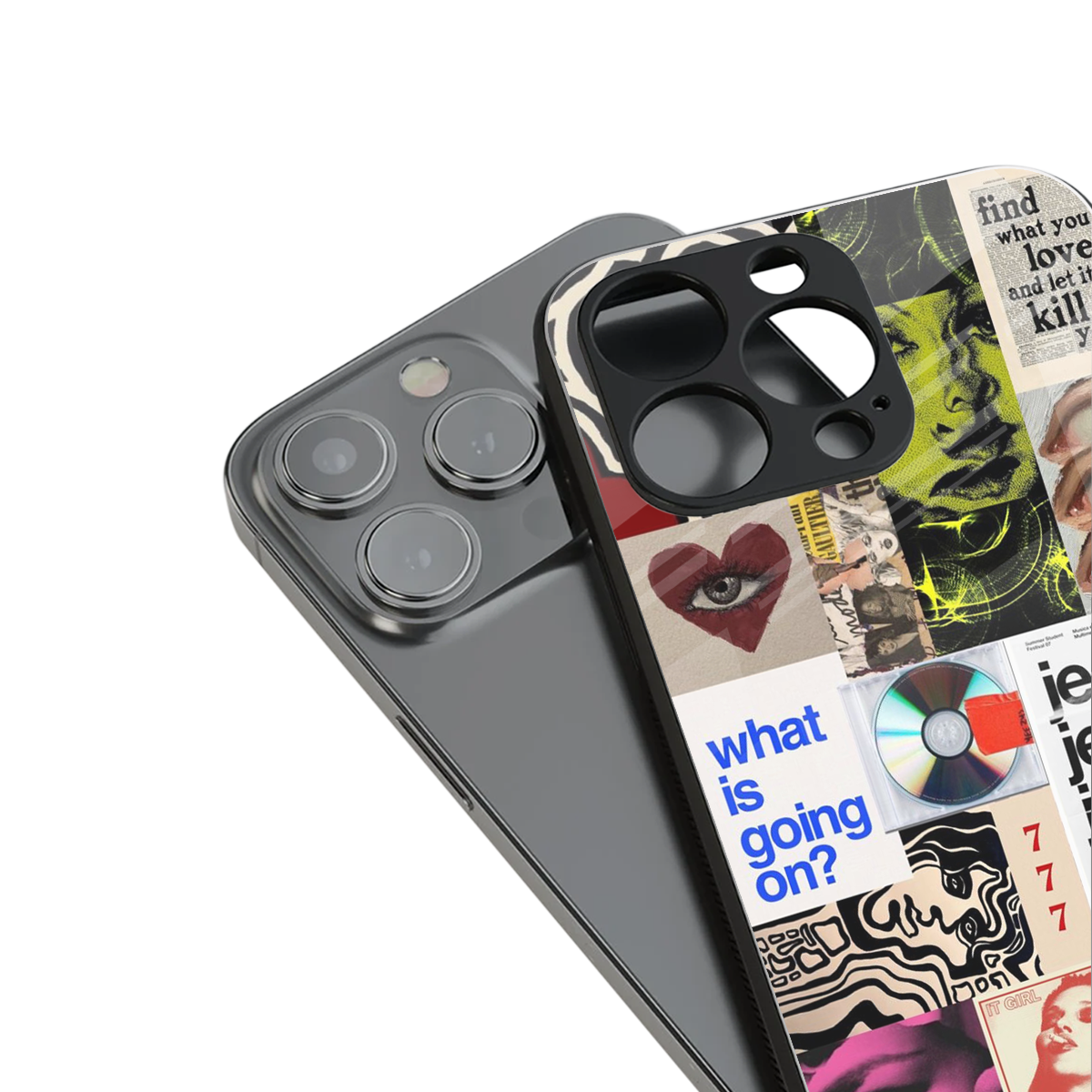 Love Chaos Phone Case for Iphone 16 | Glass Case