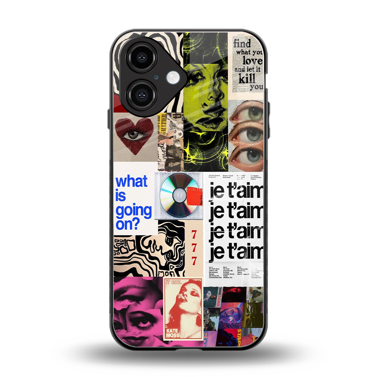 Love Chaos Phone Case for Iphone 16 | Glass Case