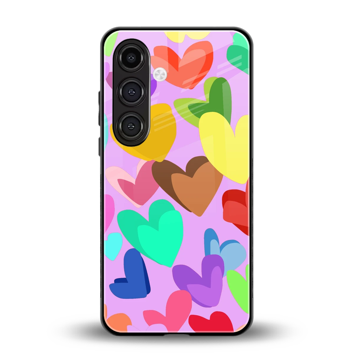 Love Spectrum back phone cover | glass case for samsung galaxy s24