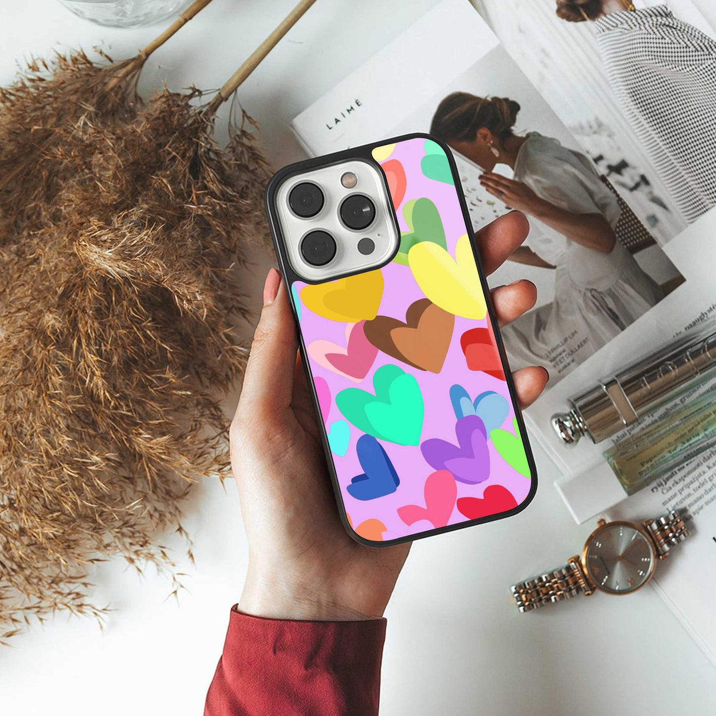 Love Spectrum Phone Case for Iphone 16 | Glass Case