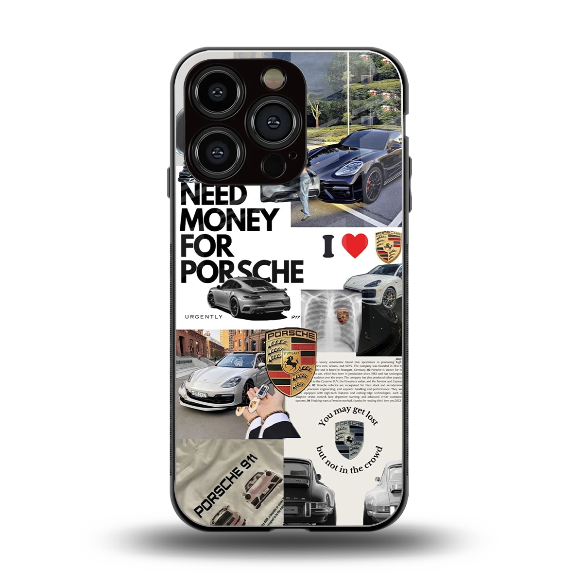 Luxe Dreams back phone cover | glass case for iphone 16 pro