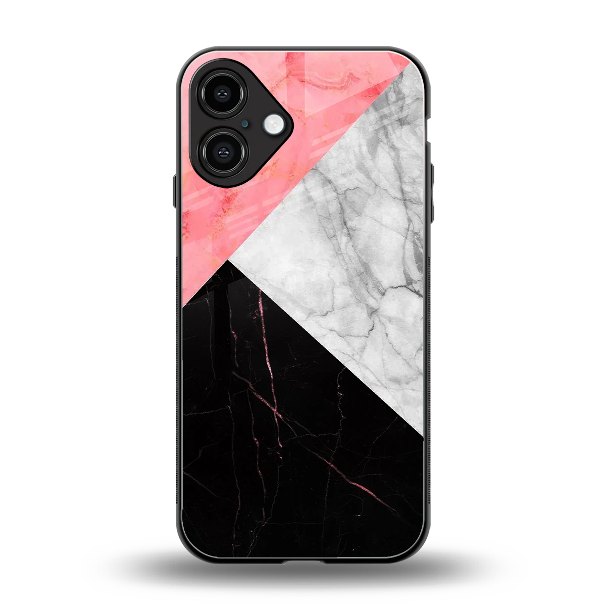 Luxe Trio back phone cover | glass case for iphone 16 plus
