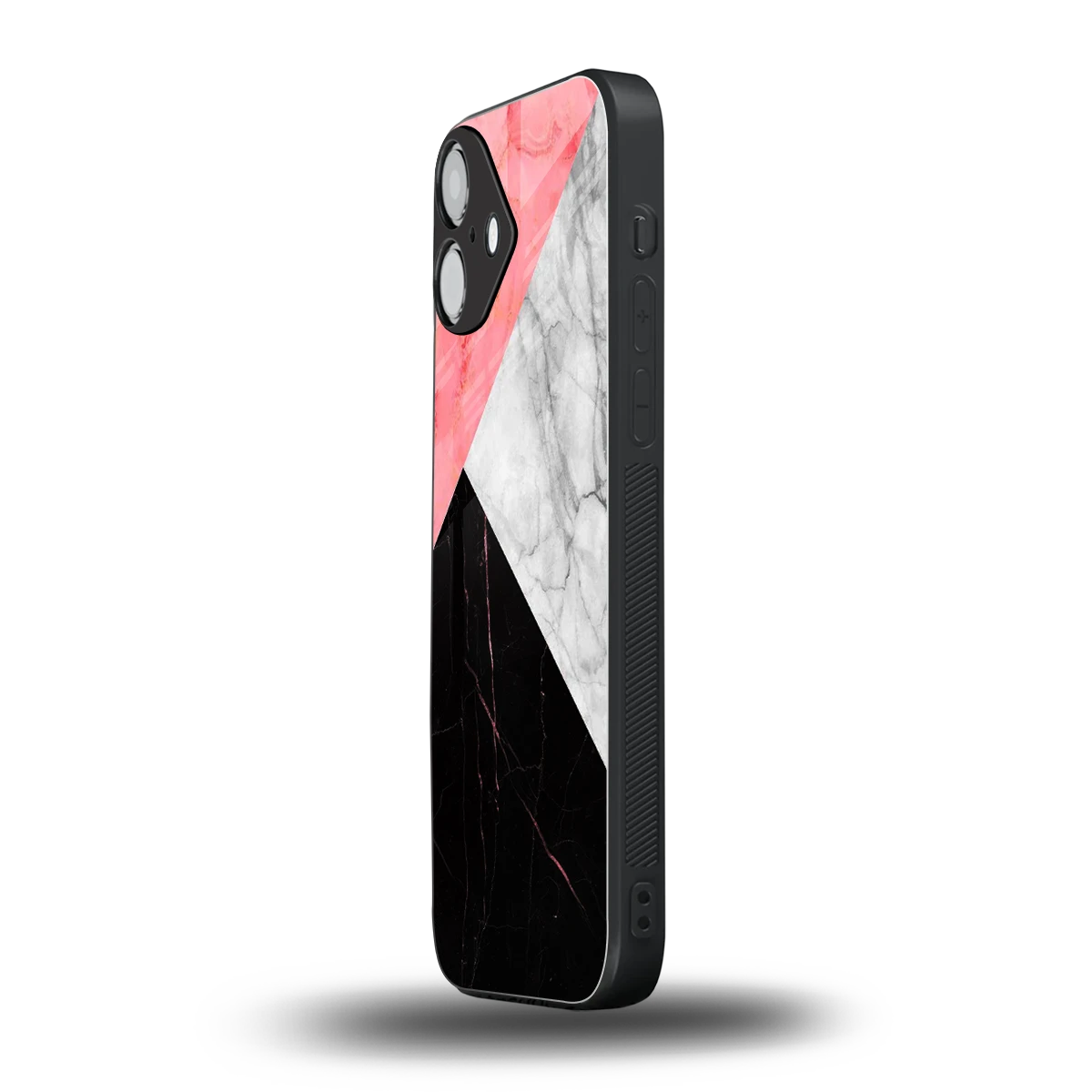 Luxe Trio iphone 16 plus mobile cover | shockproof glass phone case