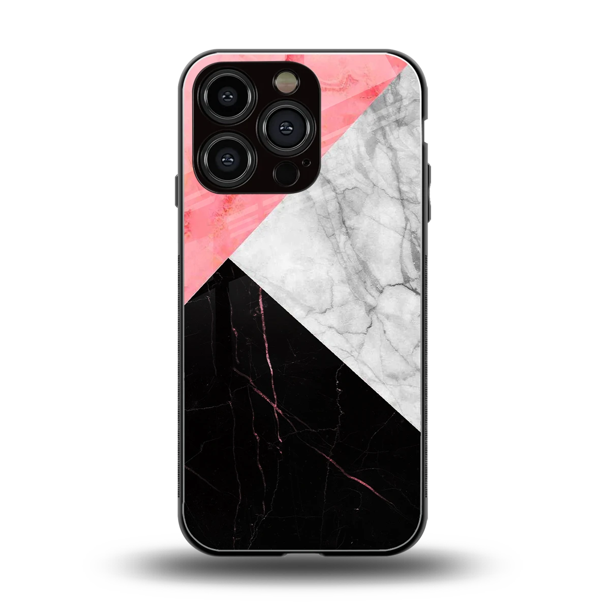 Luxe Trio back phone cover | glass case for iphone 16 pro