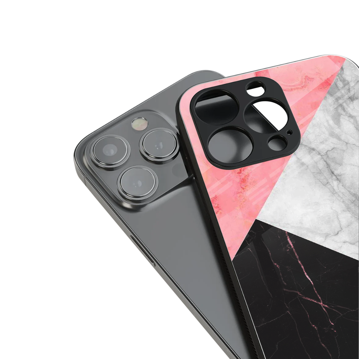 Luxe Trio Phone Case for Iphone 16 | Glass Case