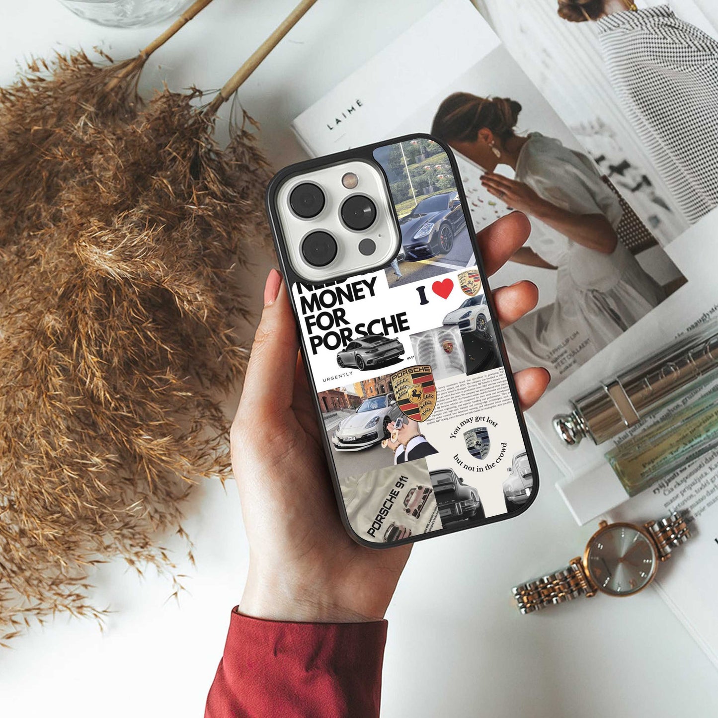 Luxe Dreams Phone Case for Iphone 16 | Glass Case