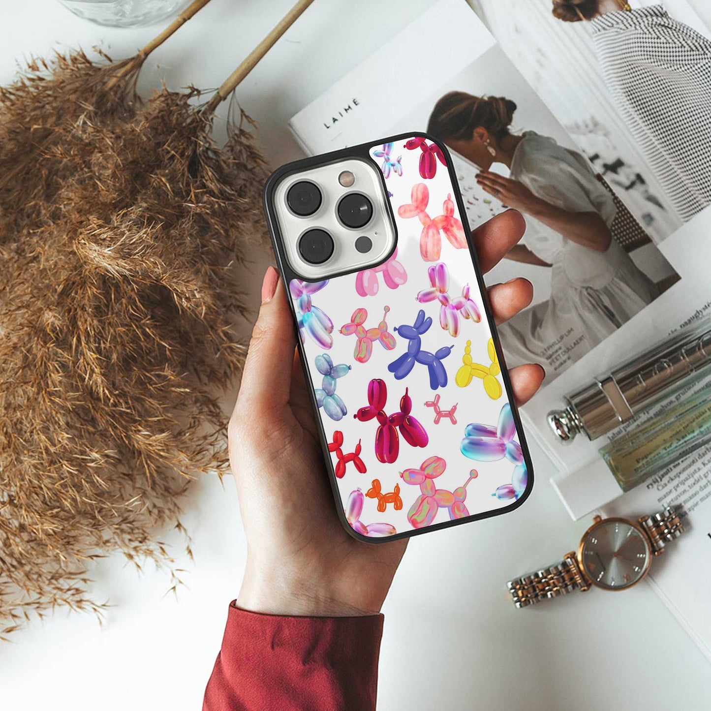 Magic Float Phone Case for Iphone 16 | Glass Case