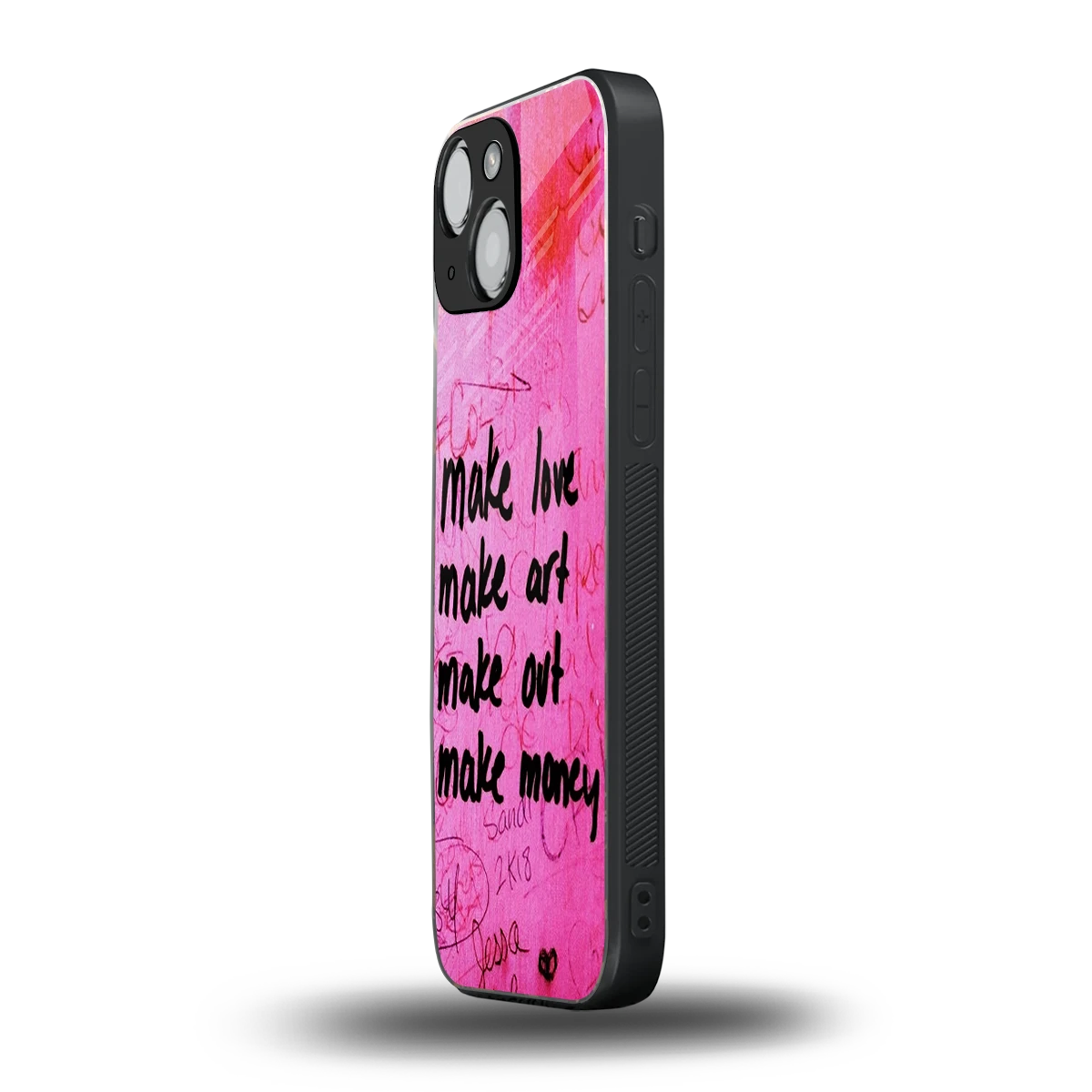 Make Magic iphone 13 mini mobile cover | shockproof glass phone case