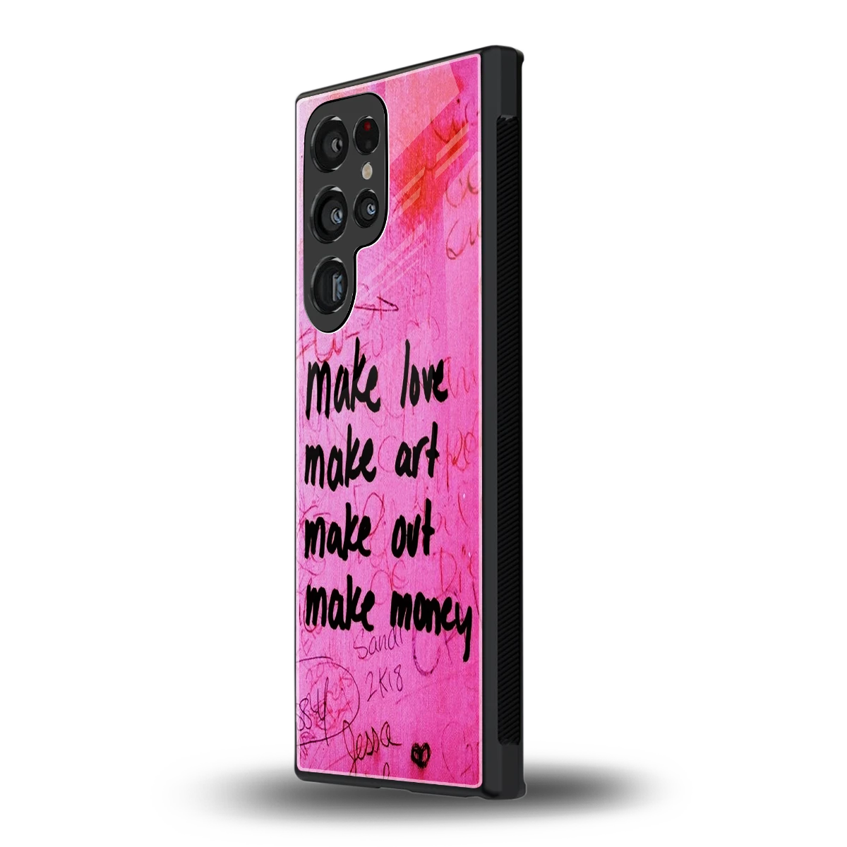 Make Magic samsung galaxy s24 ultra mobile cover | shockproof glass phone case