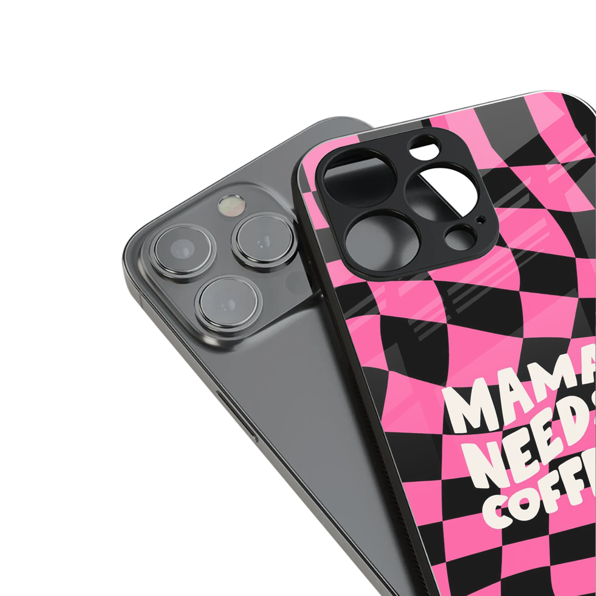 Mama Needs Coffee Phone Case for Iphone 16 | Glass Case