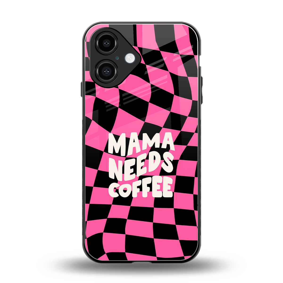 Mama Needs Coffee Phone Case for Iphone 16 | Glass Case