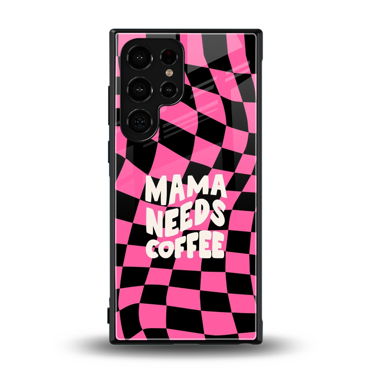 Mama Needs Coffee back phone cover | glass case for samsung galaxy s24 ultra