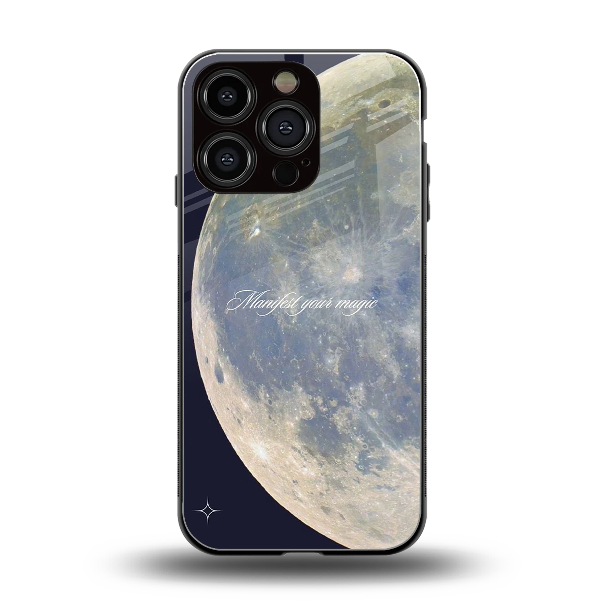 Manifest Glow back phone cover | glass case for iphone 16 pro