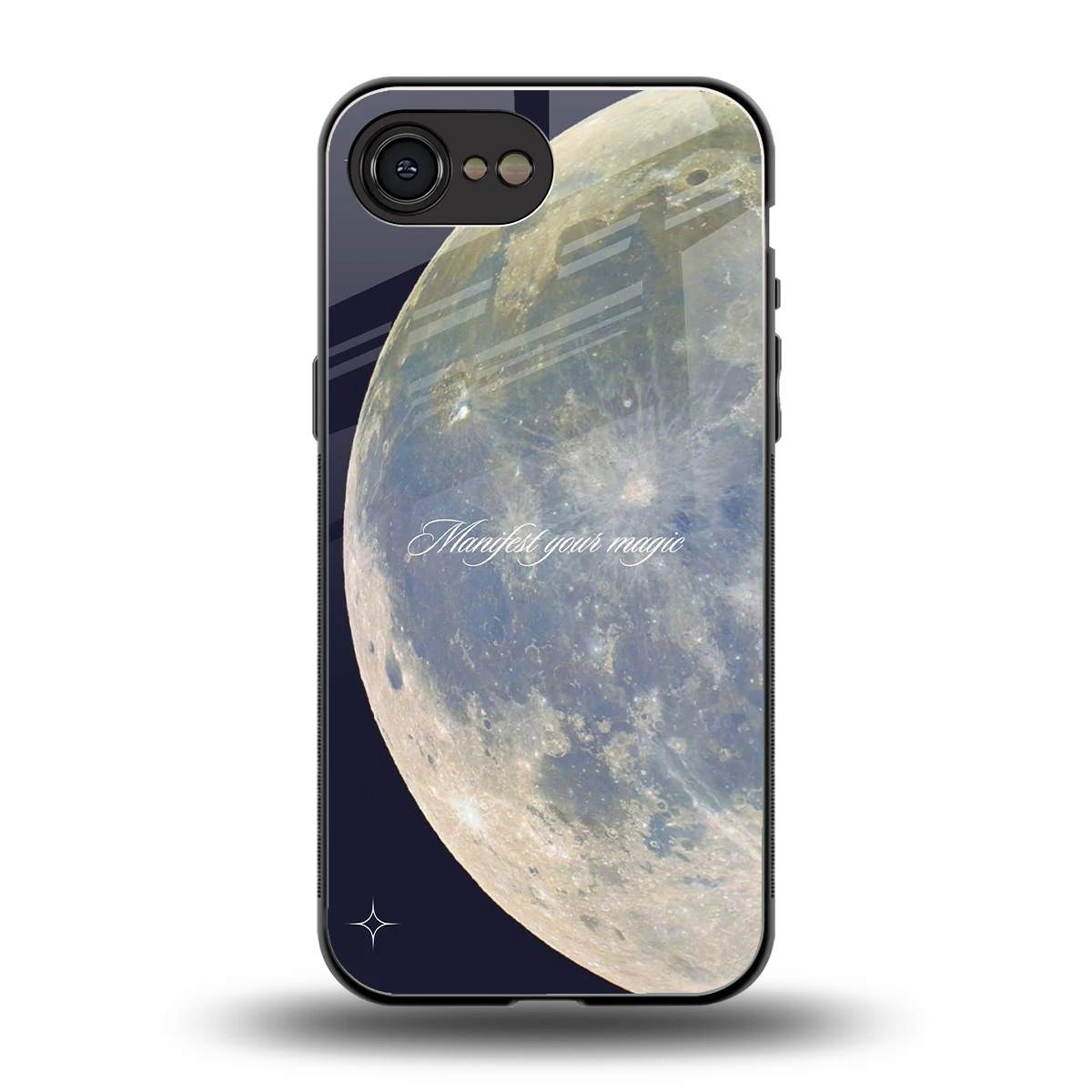 Manifest Glow back phone cover | glass case for iphone 16e