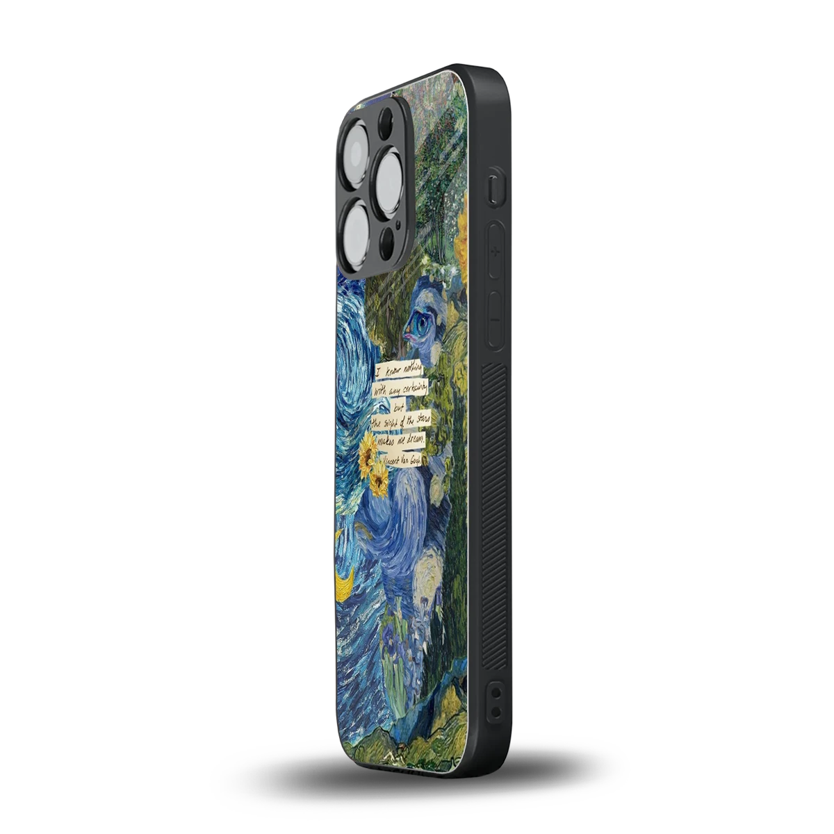 Masterpiece iphone 16 pro mobile cover | shockproof glass phone case