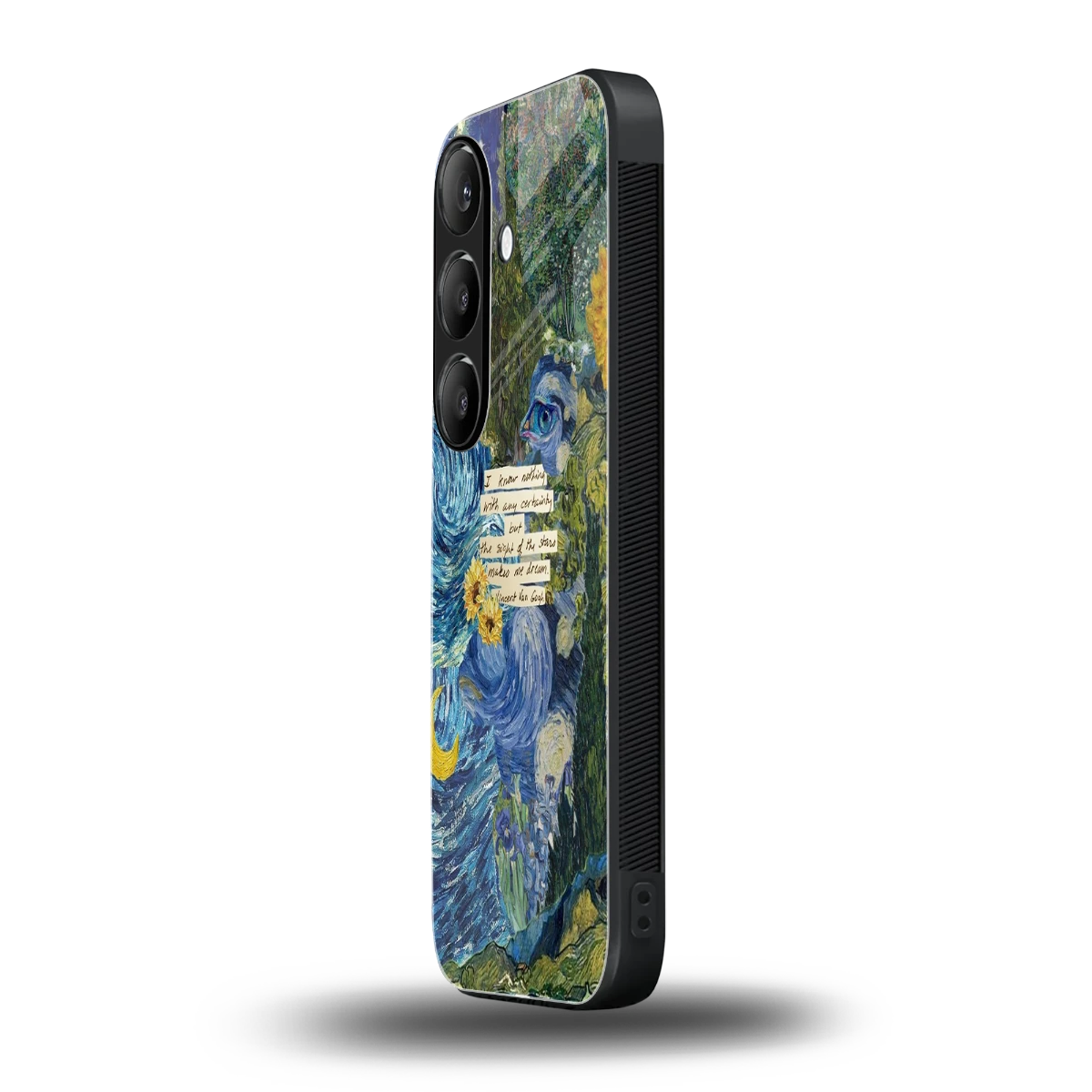 Masterpiece samsung galaxy s24 mobile cover | shockproof glass phone case