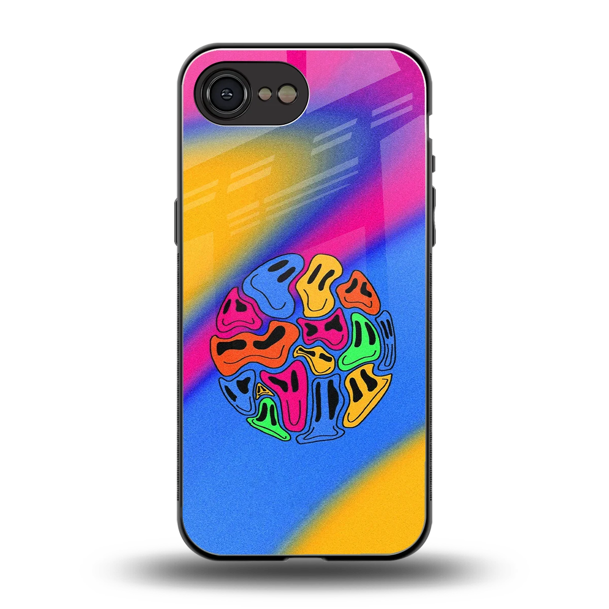 Melted Joy back phone cover | glass case for iphone 16e