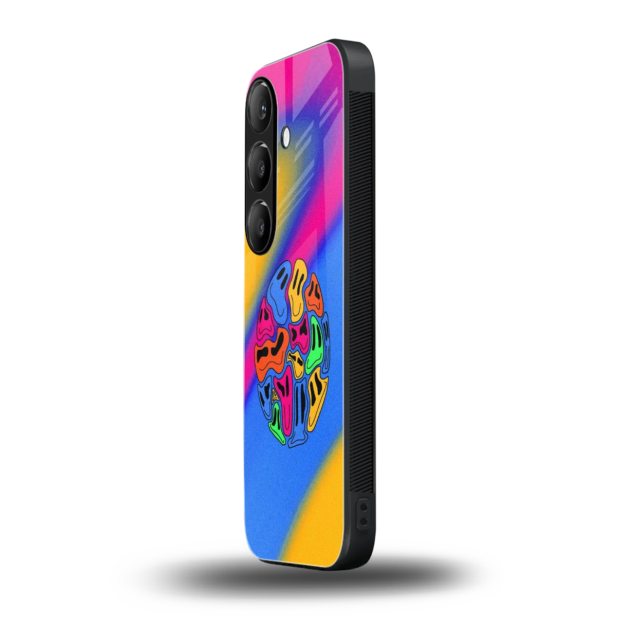 Melted Joy samsung galaxy s24 mobile cover | shockproof glass phone case