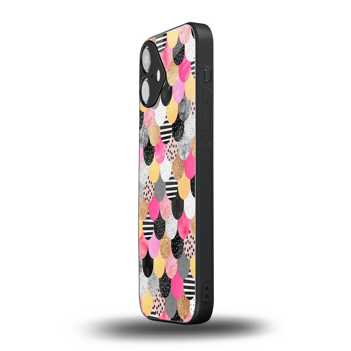Mermaid Glow iphone 16 plus mobile cover | shockproof glass phone case