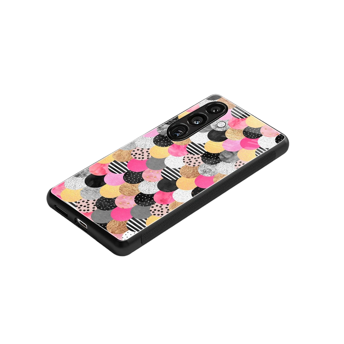 Mermaid Glow stylish phone case for samsung galaxy s23 plus | glossy glass and slim fit