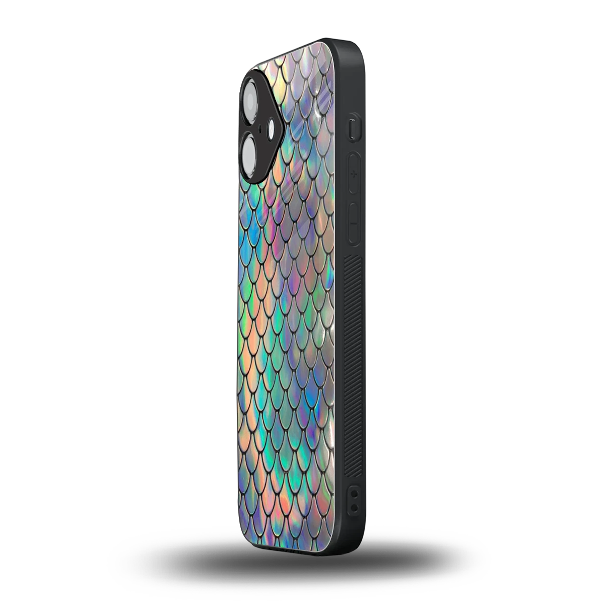 Mermaid iphone 16 plus mobile cover | shockproof glass phone case