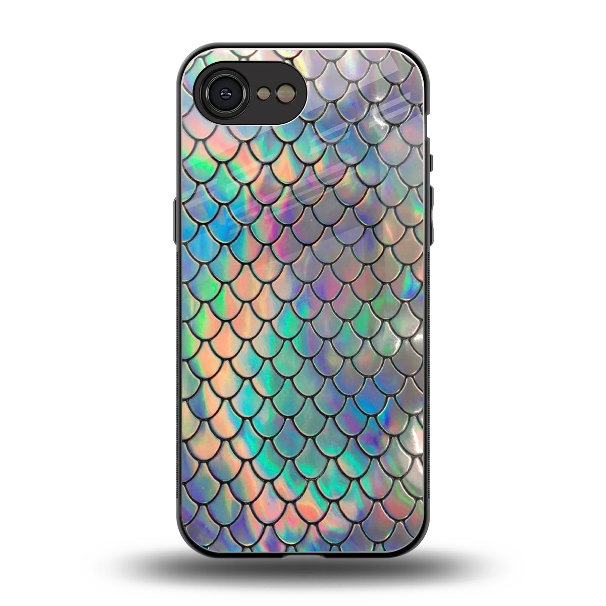 Mermaid back phone cover | glass case for iphone 16e