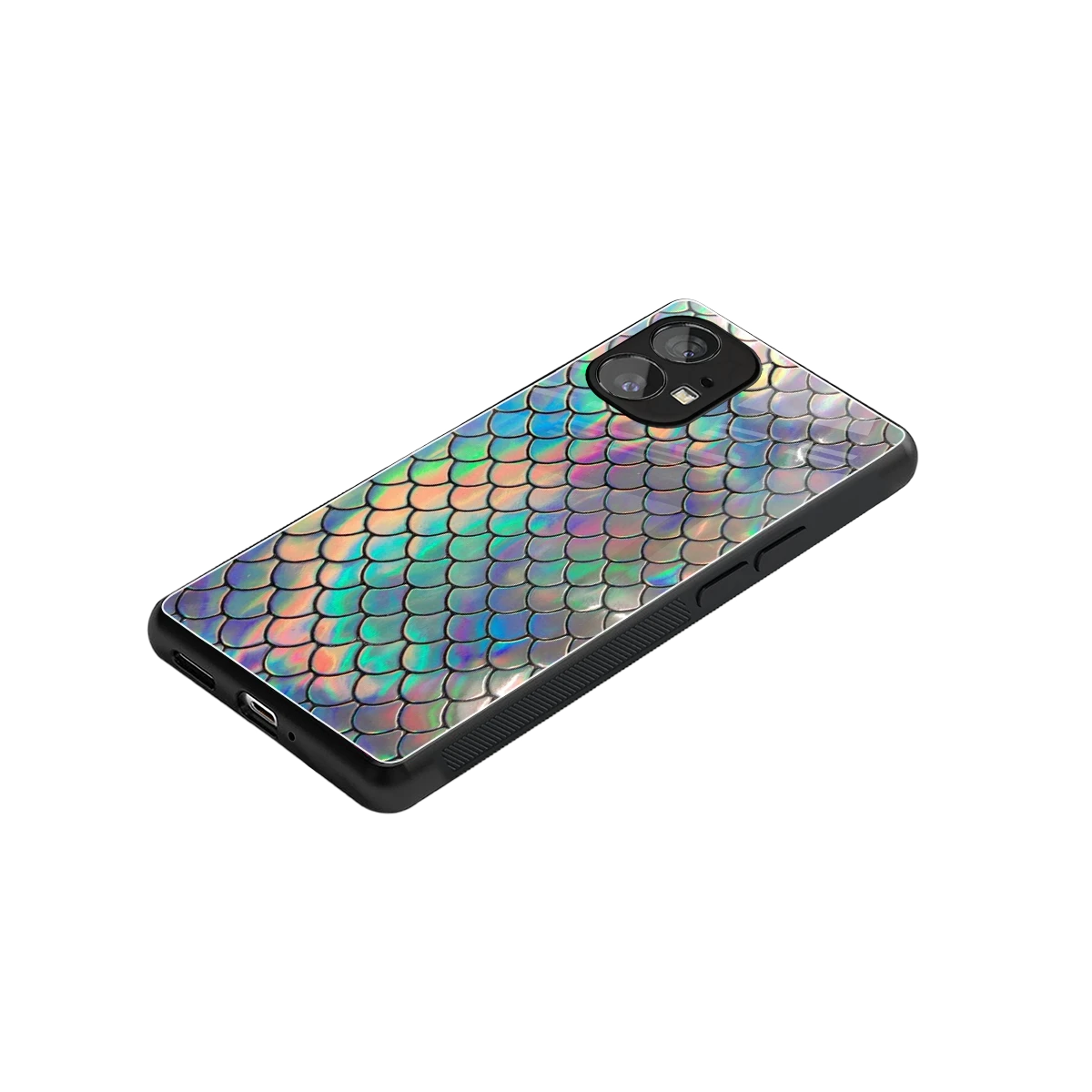 Mermaid stylish phone case for nothing phone 1 | glossy glass and slim fit