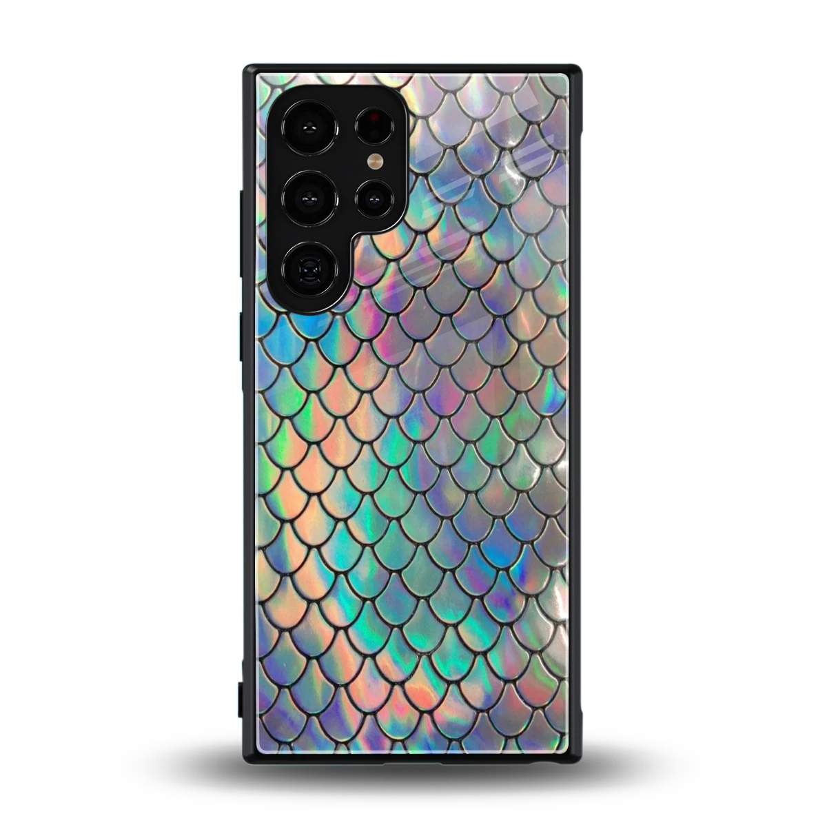 Mermaid back phone cover | glass case for samsung galaxy s24 ultra