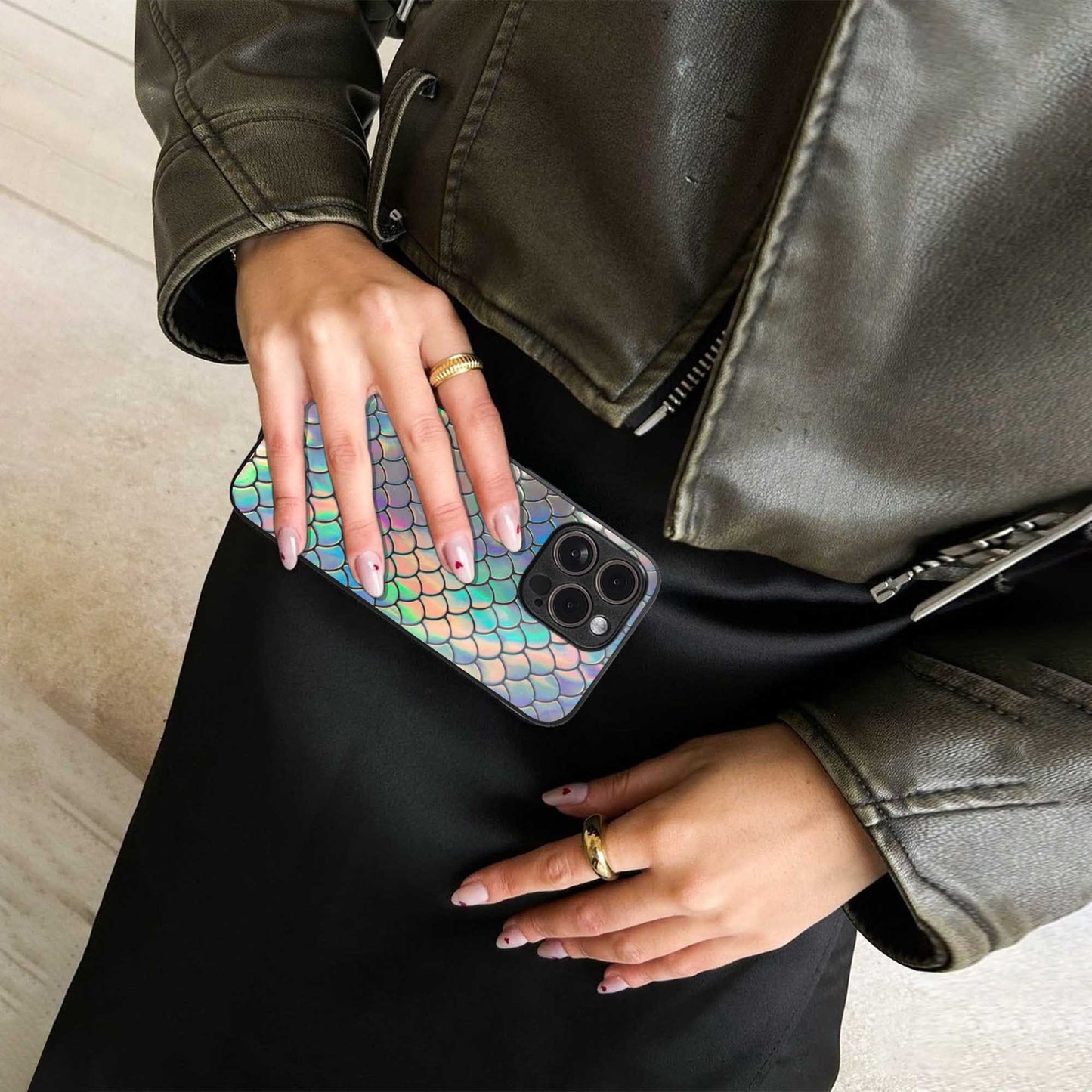 Mermaid Phone Case for Iphone 16 | Glass Case