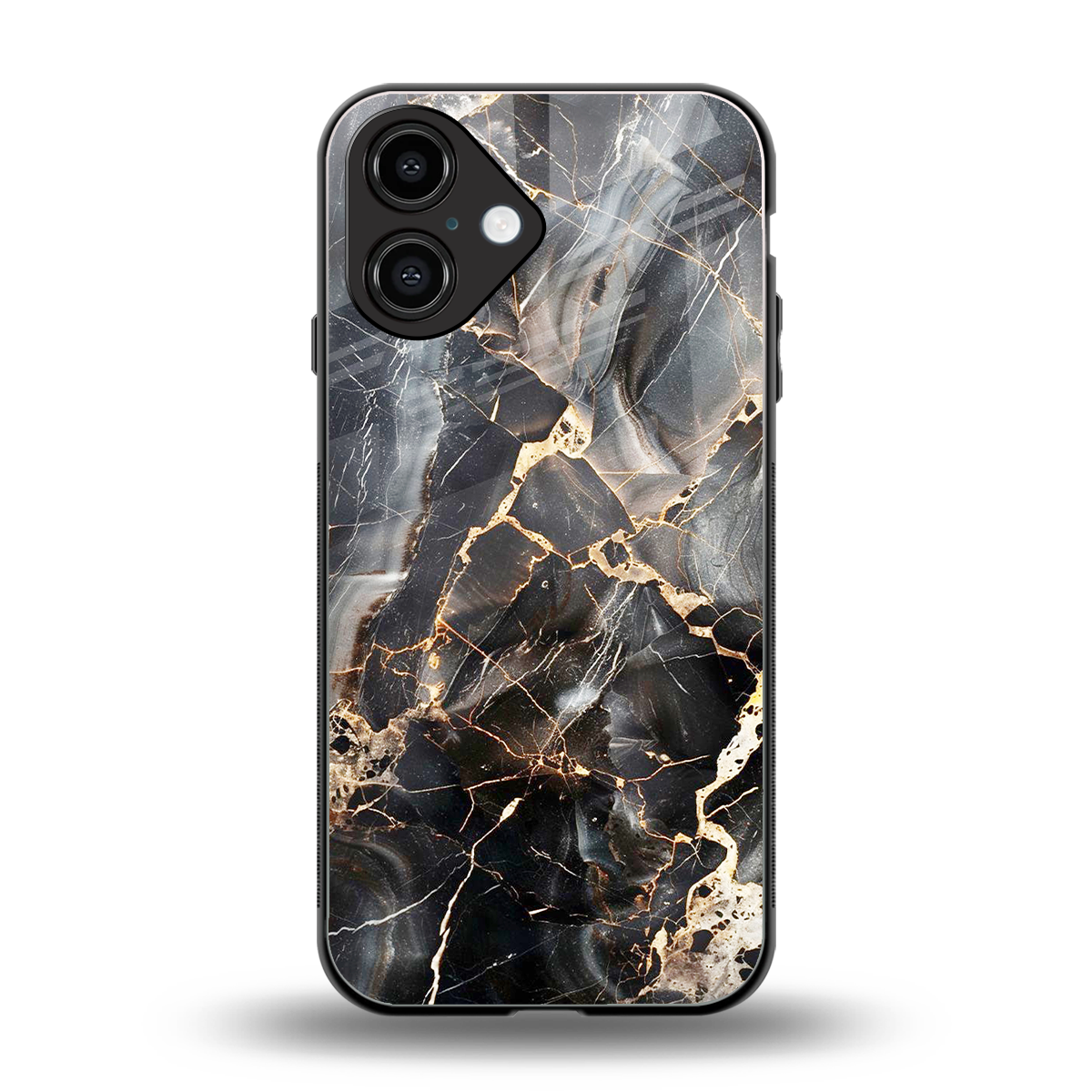 Midnight Veins Phone Case for Iphone 16 | Glass Case