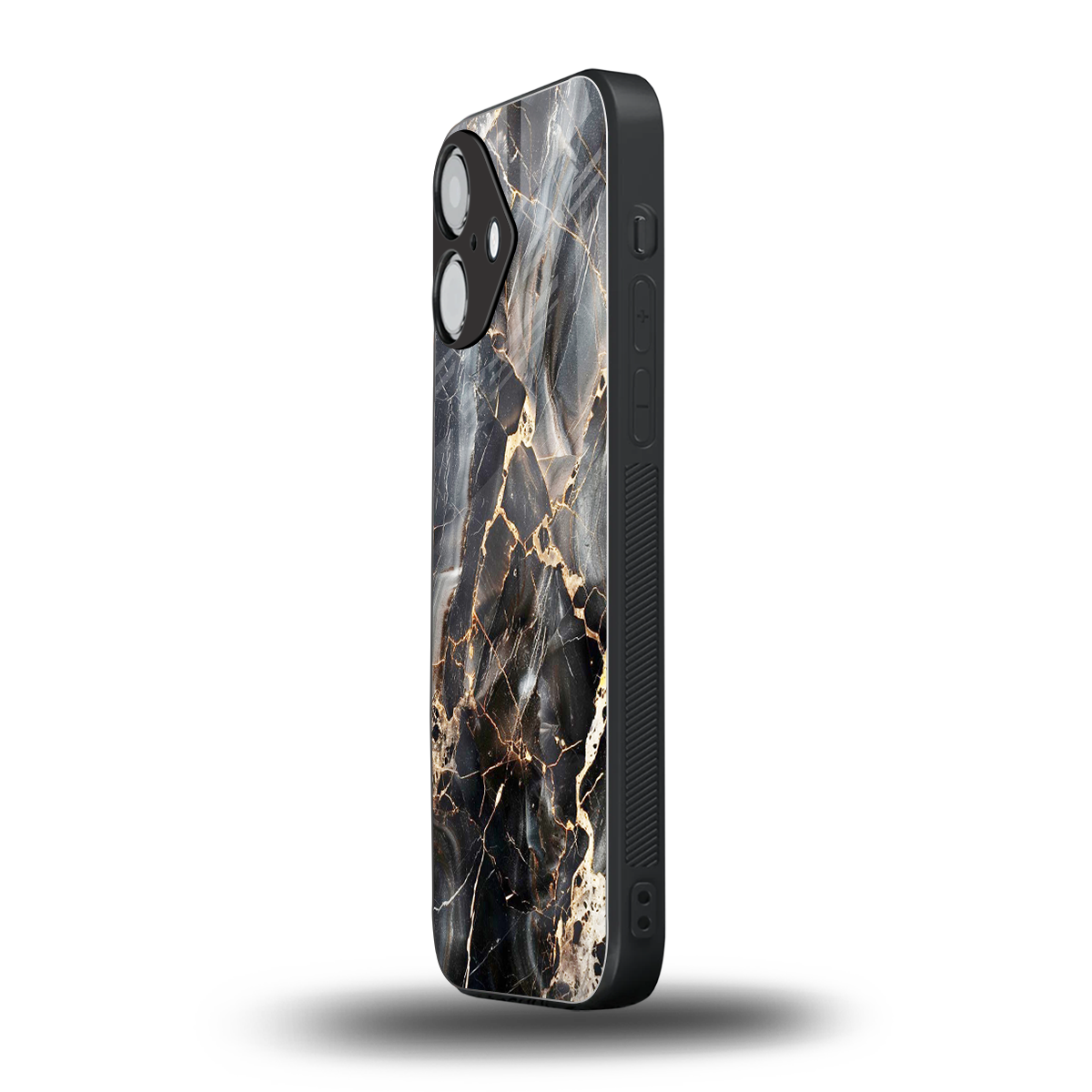 Midnight Veins Phone Case for Iphone 16 | Glass Case