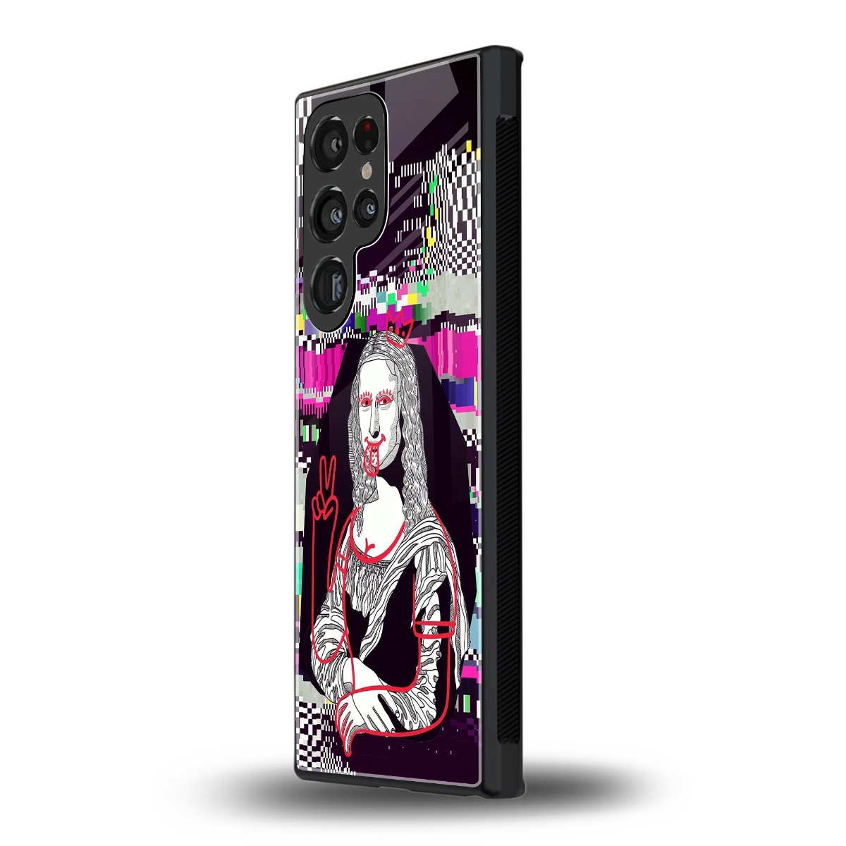 Mona Remix samsung galaxy s24 ultra mobile cover | shockproof glass phone case