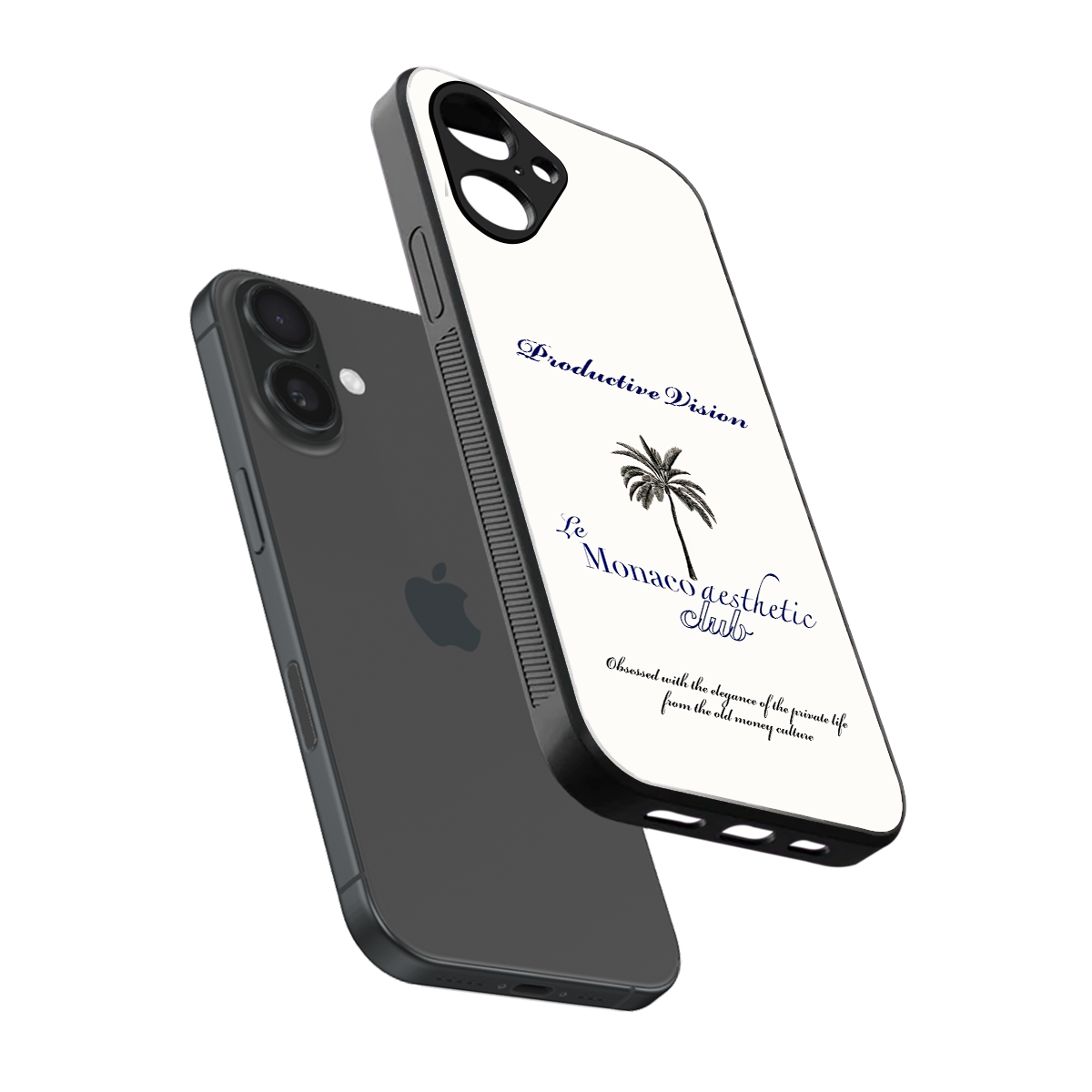 Monaco Aesthetic Phone Case for Iphone 16 | Glass Case