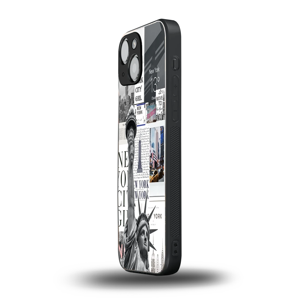 NY Dream iphone 13 mini mobile cover | shockproof glass phone case
