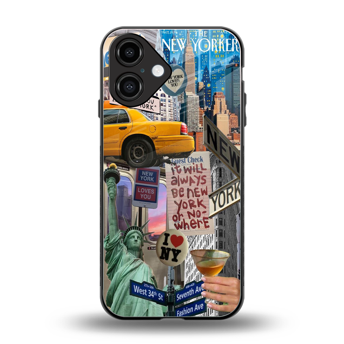 NY Forever Phone Case for Iphone 16 | Glass Case