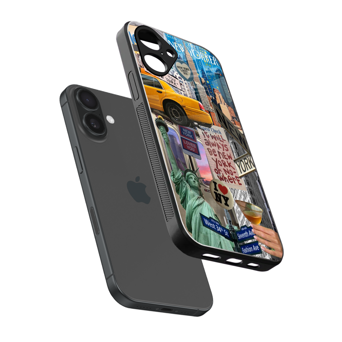 NY Forever Phone Case for Iphone 16 | Glass Case