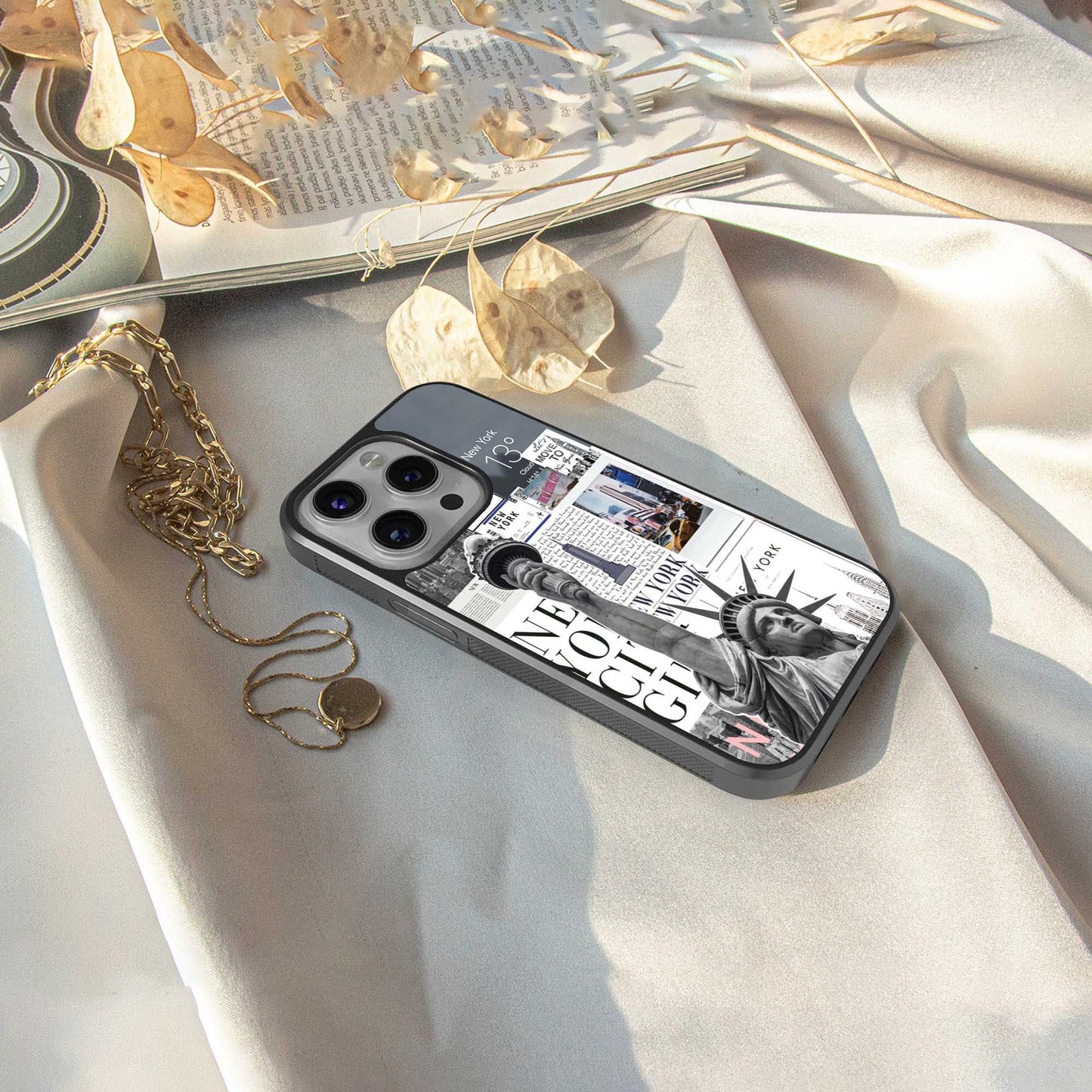 NY Dream Phone Case for Iphone 16 | Glass Case