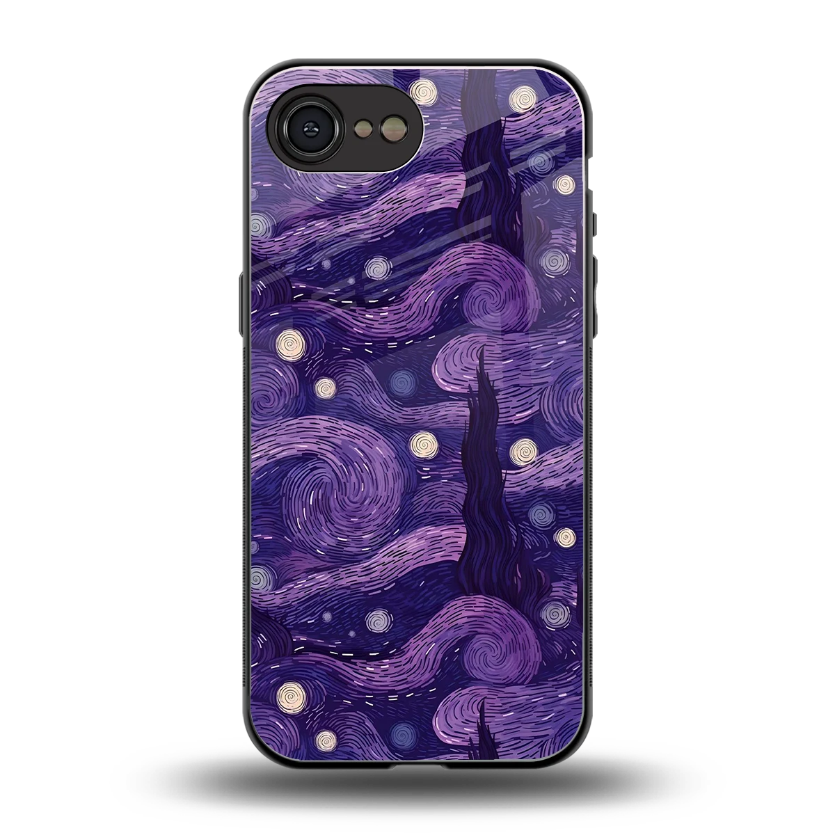 Nebula Galaxy back phone cover | glass case for iphone 16e