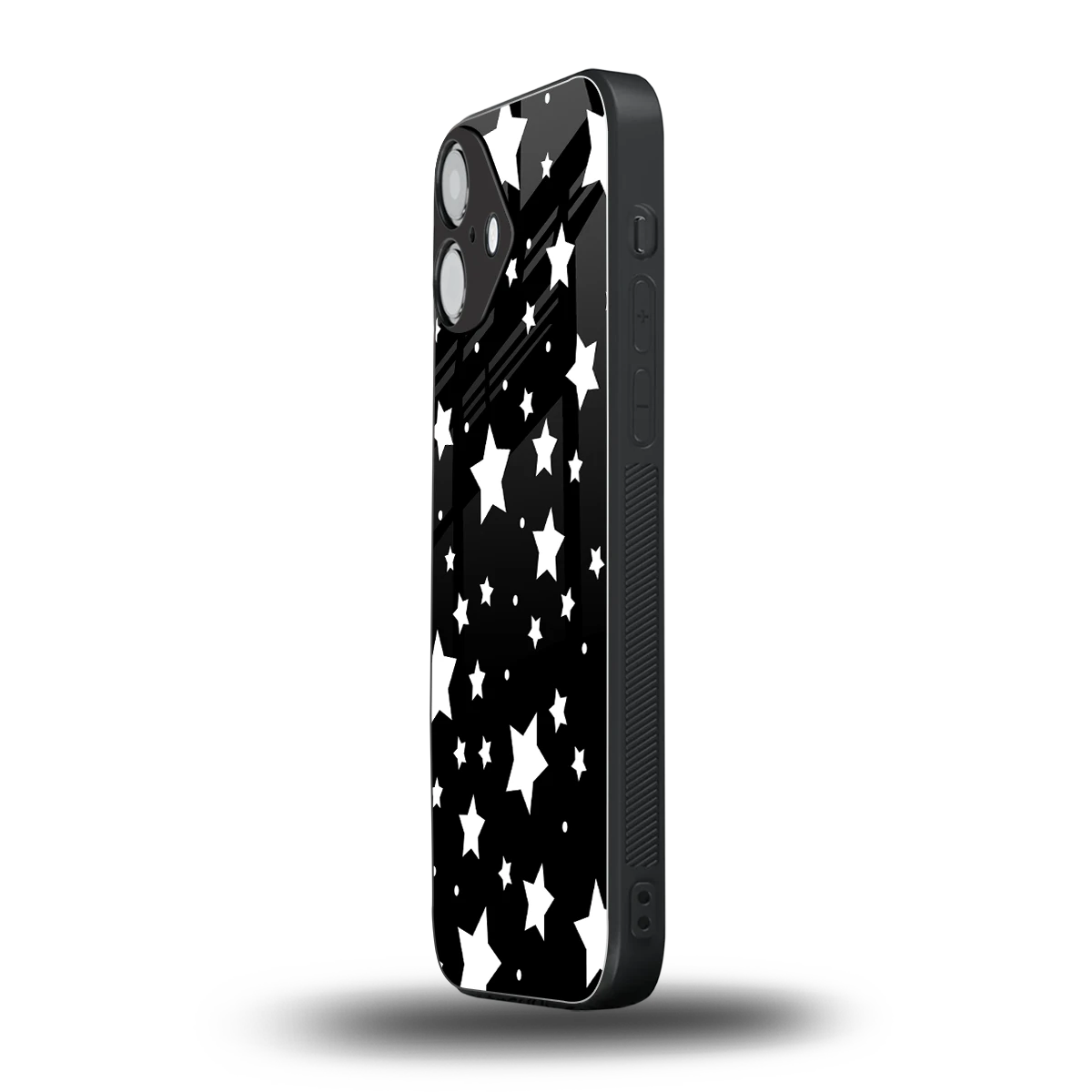 Nebula iphone 16 plus mobile cover | shockproof glass phone case