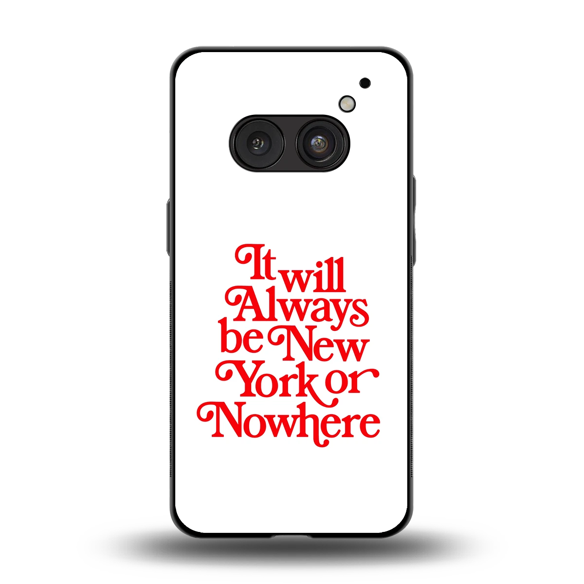Newyorker back phone cover | glass case for nothing phone 2a plus